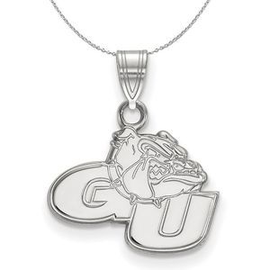 Sterling Silver Gonzaga U Small Necklace - 20 Inch